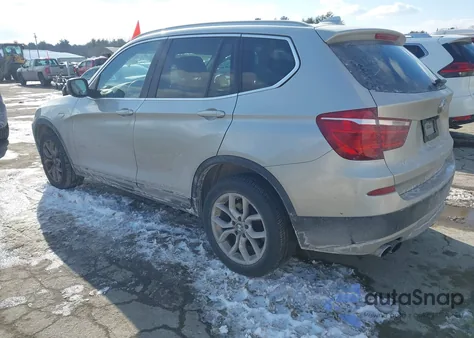 2011 BMW X3 xDrive35I from USA, damaged, VIN 5UXWX7C5XBLT78672